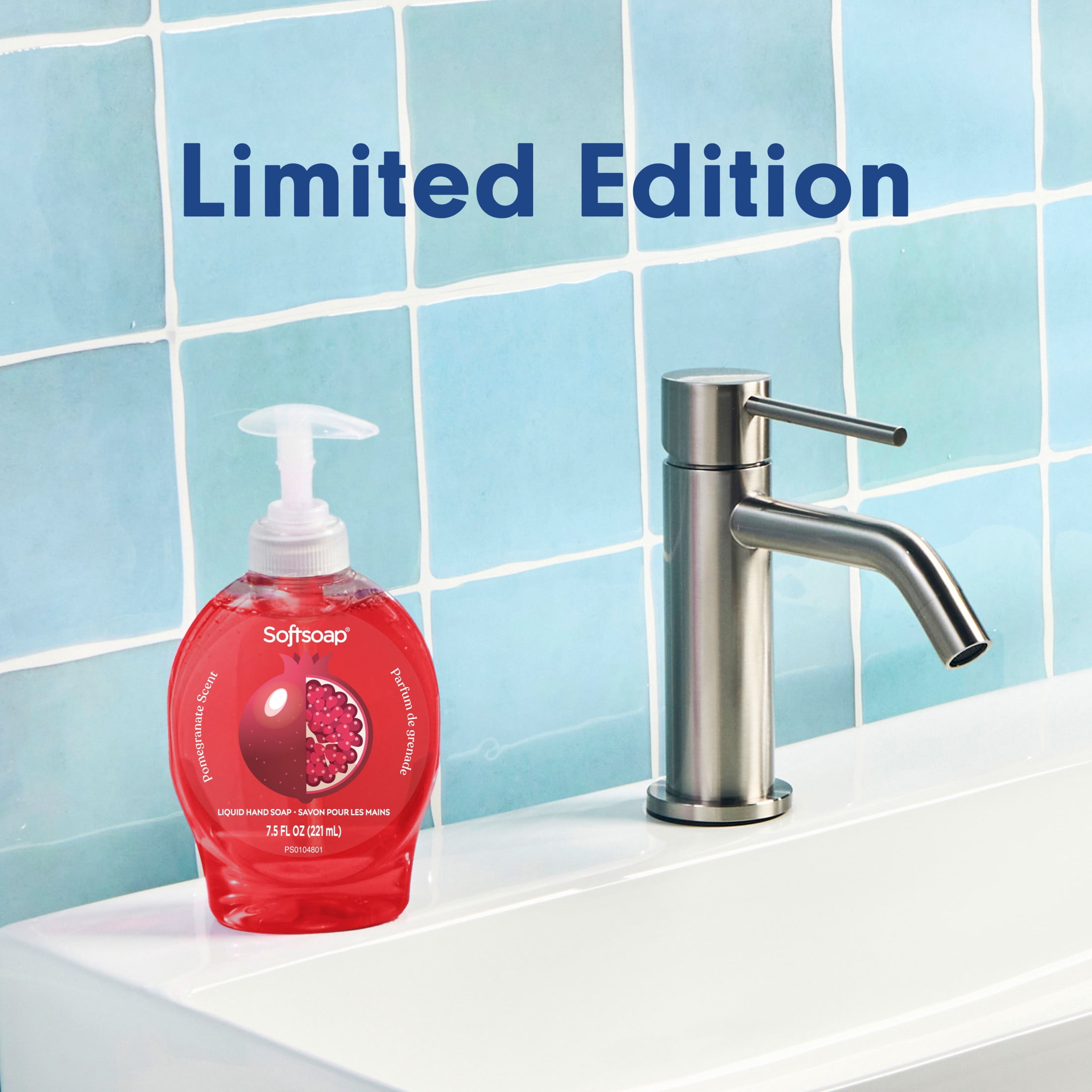 (2 pack) Softsoap Limited Edition Liquid Hand Soap, Fresh Pomegranate Scent, 7.5 fl oz