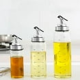 Oil and Vinegar Dispenser, Modern Olive Oil Dispenser, Wide Opening for