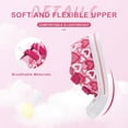 thumbnail image 2 of EUXTERPA Girls Pink Shoes Kids Casual Walking Sneakers with Hook and Loop Toddler Size 7, 2 of 5