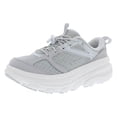 thumbnail image 5 of HOKA Bondi B3LS Unisex Shoes Size 7.5, Color: White/Grey, 5 of 5