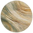 thumbnail image 2 of Addison Rugs Chantille Indoor/Outdoor Transitional Swirls Green Machine Washable Round Rug, 8' x 8', 2 of 8