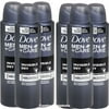 6 Cans of Dove Men+Care Invisible Dry 150ml Anti-Perspirant Anti-Transpirant Spray