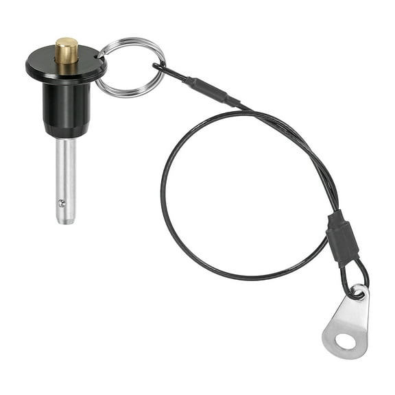 Uxcell Quick Release Pin Ball Locking Pin 304 Stainless Steel Fastening Safety Locating Pins 3/16" x 0.59"