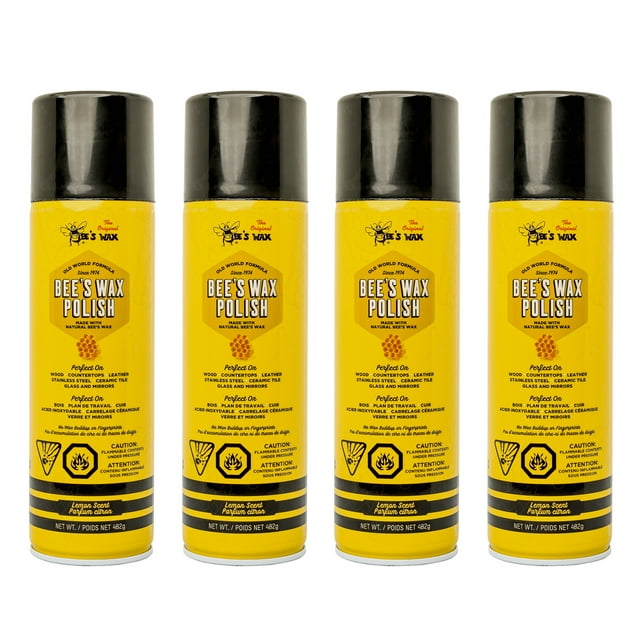 The Original Bee's Wax Poli pour Meubles Formule Vieux Monde
