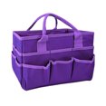 thumbnail image 1 of JIEMUCES Storage Tote Bag Art Sewing Organizer Bag with Pockets Reinforced Handle Design Multipurpose Crafts Sewing Tools Storage Bag, 1 of 8