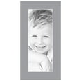 thumbnail image 2 of ArtToFrames 9x17" Silver Custom Mat for Picture Frame with Opening for 5x13" Photos. Mat Only, Frame Not Included (MAT-226), 2 of 5
