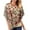 Yellow womens tops summer, variant on USSUMA Chiffon Flowing Shawl Double Layer Womens Tops Summer Loose Fit Floral Print Summer Top and Blouses Trendy Short Sleeve Shirts T-Shirt for Women Dressy Crewneck Tunic Plus