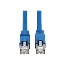 Tripp Lite 10ft RJ-45 M/M Cat6a UTP Snagless PoE Patch Cable Blue N261P-010-BL
