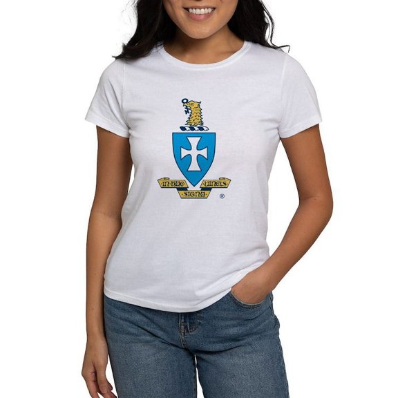 CafePress - Sigma Chi Coat Of Arms Colored T Shirt - Women's Classic T-Shirt