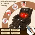 thumbnail image 6 of Large-Wide Power Lift Recliner Chair for Elderly, Big and Tall, Heat and Massage, Lift Chairs Recliners with Extended Footrest, Remote Control, 2 Cup Holders, 6 of 7