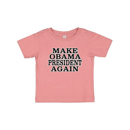 

Inktastic Make Obama President Again Gift Baby Boy or Baby Girl T-Shirt