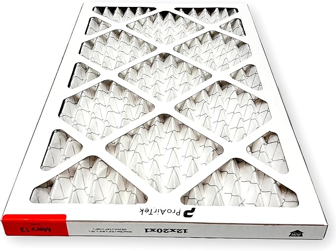 Proairtek AF12201M13SWH 12x20x1 Air Filters, Pack of 4, MERV 13 – Clean & Crisp Home Air