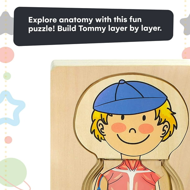 Nouveau jouet de puzzle en bois pour enfant casse tête de - Temu