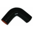 thumbnail image 1 of Vibrant Performance Intercooler Hose Coupling 2741 2-1/4 Inch Inside Diameter; 90 Degree Elbow; 3-3/4 Inch Leg Length With 2-1/4 Inch Bend Radius; Black; 4 Ply Reinforced Silicone, 1 of 4