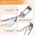 thumbnail image 3 of Master Opener Adjustable Jar and Bottle Opener, Adjustable Multifunctional Stainless Steel Can Opener, Manual Jar Bottle Opener Kitchen Accessories Jar Lid Gripper(2PCS), 3 of 7