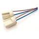thumbnail image 3 of 10 portalámparas de cerámica G9, casquillo de conector de cerámica para lámparas halógenas, portalámparas G9, casquillo de 250 V, portalámparas de cerámica G9, 3 of 4