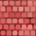 thumbnail image 1 of Ahgly Company Machine Washable Indoor Square Transitional Red Area Rugs, 8' Square, 1 of 7