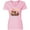 AD-Pink, variant on Animal Ark Bible Story Christian Women's V-Neck T-Shirt