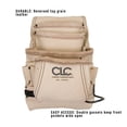 thumbnail image 2 of Bolsa de herramientas Custom Leathercraft 179354 Reversed Top Grain, 2 of 3