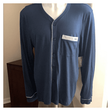 Michael Kors Loungewear Long Sleeve Top, Navy, M