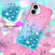 thumbnail image 4 of Funda para iPhone 16 Plus Transparente con Brillos Carcasa Protectora Antigolpes con Glitter Brillante, 4 of 5