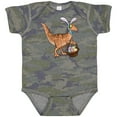 thumbnail image 3 of Inktastic Easter Velociraptor with Bunny Ears Boys or Girls Baby Bodysuit, 3 of 5