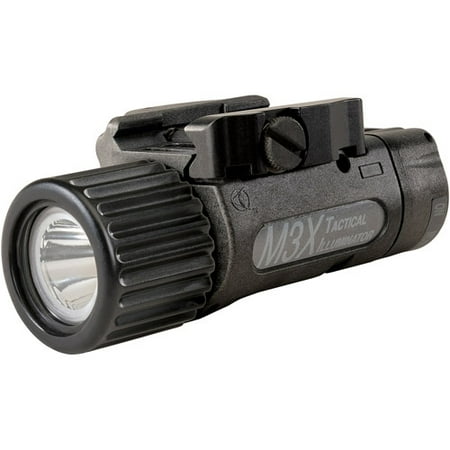 EOTech M3X Tactical Illuminator Weapon LED Light, Black, Rail-Grabber Mount, Lon