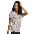 thumbnail image 4 of Tooniforms Women Scrubs Top V-Neck TF633, 4 of 7