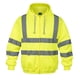 thumbnail image 1 of Sudadera con capucha de seguridad wefeyuv ANSI clase 3 de alta visibilidad amarilla M, 1 of 7