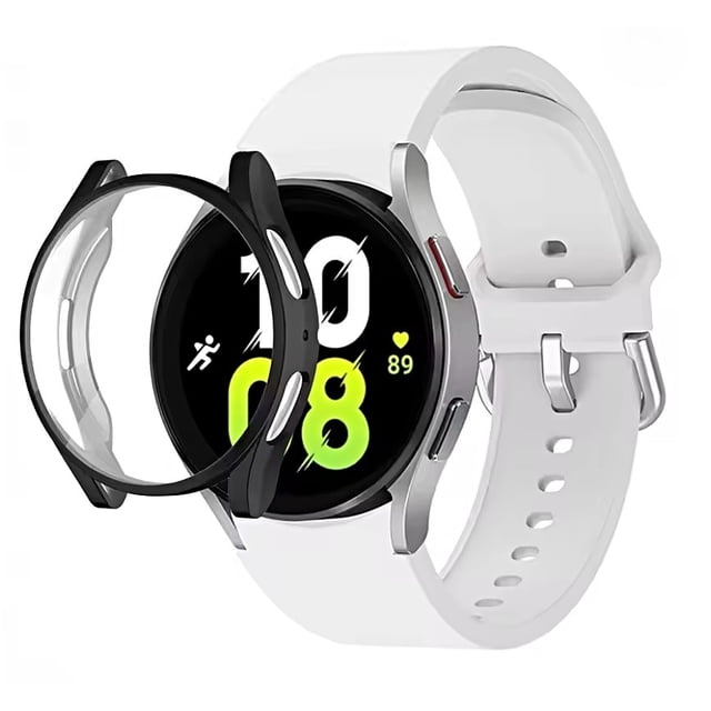 Correa Deportiva para Galaxy Watch 7 6 5, Silicona, con Protector y Vidrio, 40/44mm