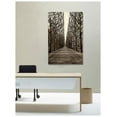 thumbnail image 4 of "Tree Alley" Painting Print on Wrapped Canvas, 4 of 7