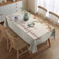 thumbnail image 2 of Thanksgiving Day Table Cloth Waterproof Spillproof Tablecolths Table Covers Autumn Thanksgiving Farmhouse Harvest Tablecloth for Dining Kitchen Restaurant Birthday Rectangle,60x84inch, 2 of 5