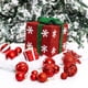 thumbnail image 4 of Moyic Adornos de bolas navideñas de 101 piezas, colgante de bolas colgantes duradero y confiable de amplia aplicación Kits de decoración para fiestas rojo 101PCS, 4 of 6