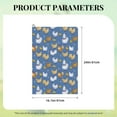thumbnail image 4 of Kdxio Chicken Family Pattern Golf Towel (24" X 16") with Carabiner Clip - The Convenient Golf Cleaning Towel, 4 of 8