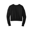 thumbnail image 4 of District DT1105 Women's Perfect Weight Fleece Cropped Crew, Jet Black, 4XL, Womens Sweatshirts & Hoodies, 4 of 4