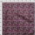 thumbnail image 4 of oneOone Velvet Burgundy Fabric Floral & Fabric For Sewing Printed Craft Fabric By The Yard 58 Inch Wide, 4 of 5