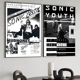 thumbnail image 5 of Póster de arte musical de la banda de rock Sonic Youth Noise Rock Wave, decoración de pared, decoración del hogar, decoración de la habitación, pintura digital, arte para sala de estar, 5 of 5