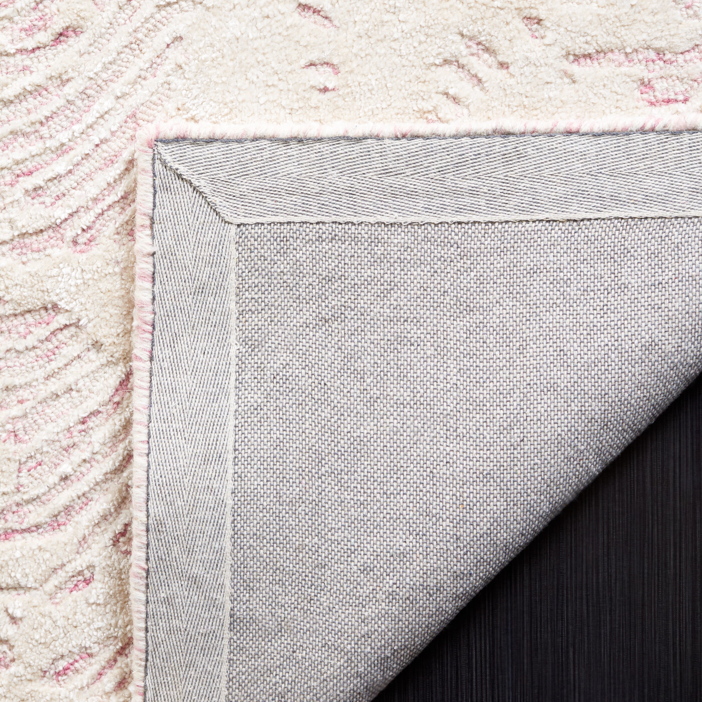 SAFAVIEH Glamour Tashi Abstract Area Rug, Pink/Ivory, 4' x 6'