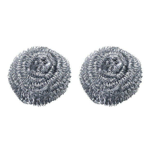 VogueV Stainless Steel Scouring Pads - Rust-Proof Cleaning Balls for Pots & Pans A