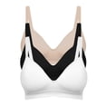 thumbnail image 1 of Bra Seamless sin Varilla PLAYTEX PLAYFLEX CH Multicolor 3 piezas, 1 of 3