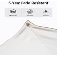 thumbnail image 4 of Grand Patio 10x10ft Patio Double-Sided Outdoor Cantilever Umbrella with Base & Cover, Black Pole, 4 of 8