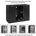 thumbnail image 2 of Rosary Blenn Large Coffee Bar Cabinet with Mini Fridge Space and Power Outlet, 2 of 8