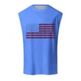 thumbnail image 4 of HCNTES Men's Tank Top Summer Workout Muscle Sleeveless Shirts for Swim Beach Bodybuilding Sportswear Vest(Blue,3XL), 4 of 4