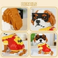 thumbnail image 3 of NAYIHOOP Labrador Dog Building Sets Animals for Boy Girls 14+ Not Compatible with Lego, 3 of 5