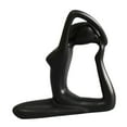 thumbnail image 1 of Estatua de una chica haciendo yoga, escultura artística, decoración de mesa, adorno moderno y creativo Estilo D, 1 of 9
