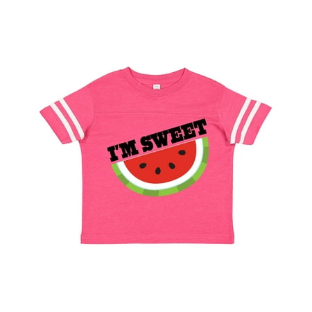 

Inktastic I m Sweet Watermelon Boys or Girls Toddler T-Shirt