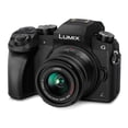 thumbnail image 2 of Panasonic LUMIX G7 Mirrorless Camera with 14-42mm Lens and 128GB SD Card Bundle, 2 of 11