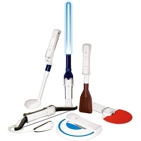 dreamGEAR Vacation Pack - Accessory kit - assorted colors - for NINTENDO Wii Remote, Wii Remote Plus, Wii Remote with Wii MotionPlus