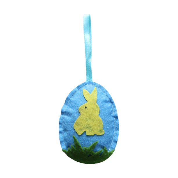 Easter Savings Clearance 2023! loopsun Easter Bunny Eggs Pendant Easter