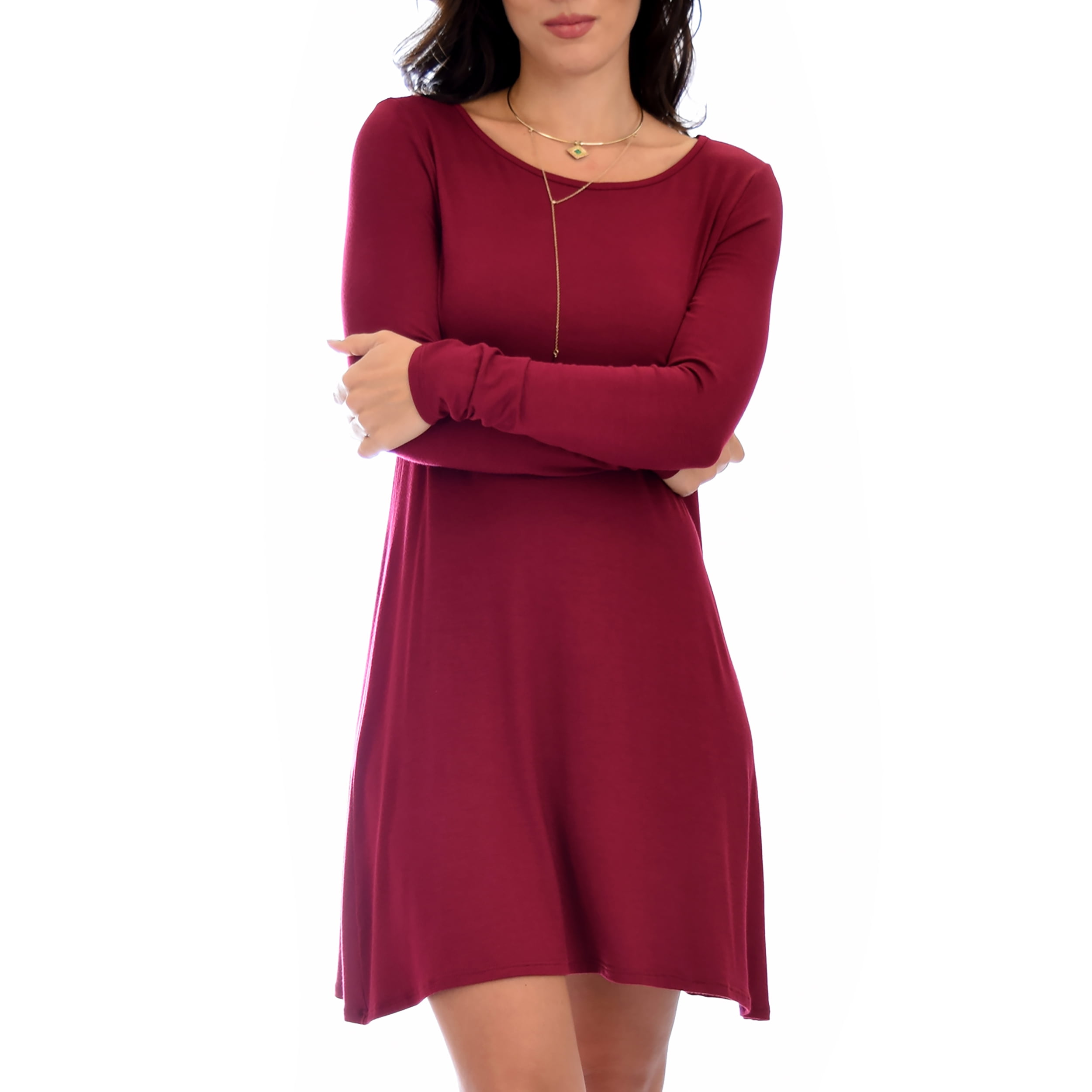 Clothing Showroom Long Sleeve OverSized Tunic Dress